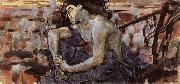 Mikhail Vrubel, The Seated Demon